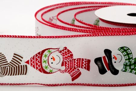 Сніговик з шарфом стрічкою_KF7144GC-1-7