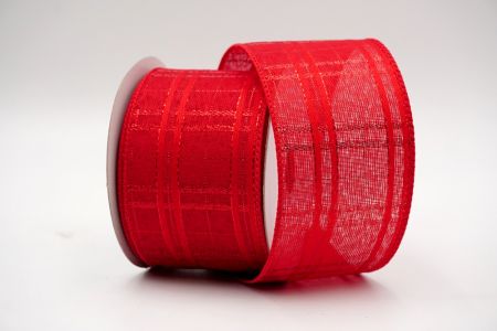 Red Satin and Metallic Ribbon_KF7272GC-7-7