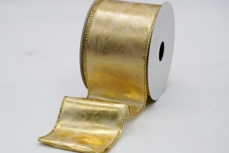 Лента с золотым градиентом и шелковым фольгированием_KF7321G-13