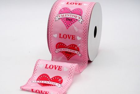 Pink/Red Love Valentines Ribbon_KF7520GC-5-5
