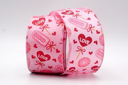 Pink Sweet Candy Hearts Ribbon_KF7534GC-5-5