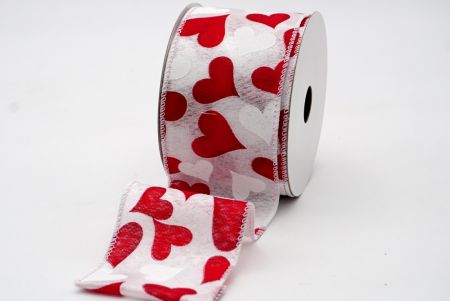 Valentine White/Red Hearts Ribbon_KF7550GC-1-1