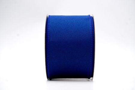 Royal Blue Plain Colors Wired  Ribbon_KF7573GC-4A-151