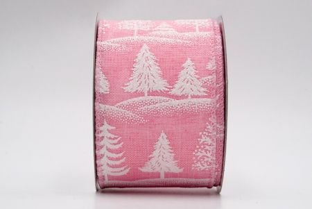 Pink - White Pine Trees Ribbon_KF7623GC-5-5