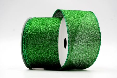 Zöld fém egyszínű drótkötésű szalag_KF7701GH-3