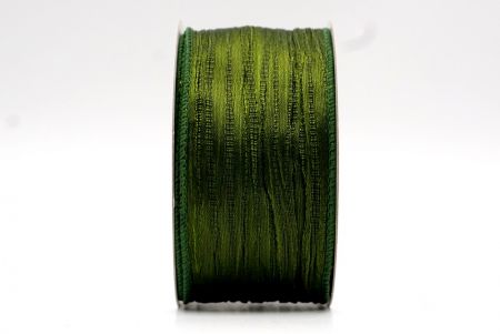 Зеленая лента с мятным дизайном_KF7705GC-3-127