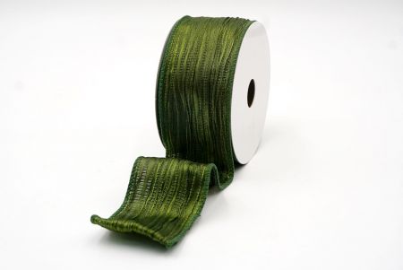 Green- Crinkled Design Ribbon_KF7705GC-3-127