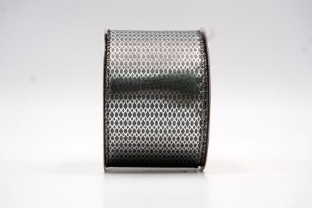 Сіра алмазна сітка фольгована металева дротова стрічка_KF7814GL-50