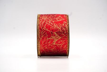 Rotes Weihnachtsstern-Drahtband_KF7904G-7