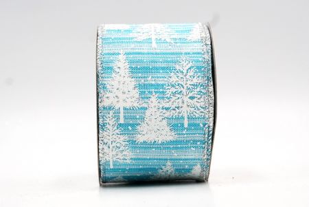 Fita de Design de Árvore de Natal Azul Céu_KF7928G-55