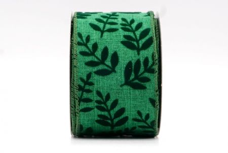 Vert - Ruban filaire avec feuilles de sorbier_KF7930GC-3-127