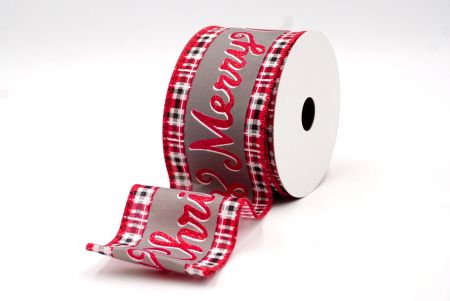 Buy MAYREEL Red & White Christmas Ribbon Wired 2.5 Online at  desertcartINDIA
