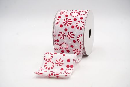 Christmas Candy agitur Wired Ribbon_KF8115GC-1-1