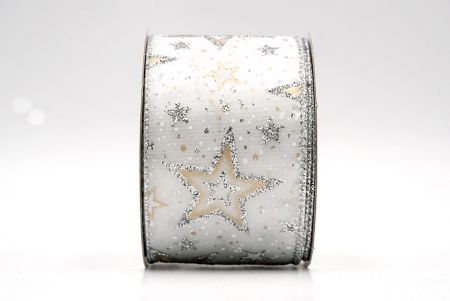 Серебряная лента дизайна Silver_Star_KF8165G-1