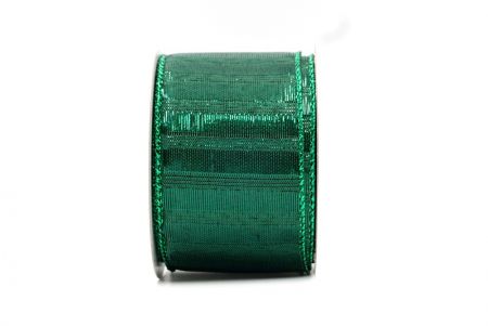 Zöld1 fémes függőleges csíkos szalag_KF8187GH-3
