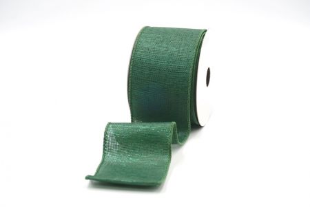 Green Plain Color Designs Wired Ribbon_KF8188GC-3-127
