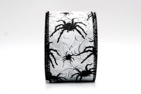 Ruban filaire araignée blanche Halloween_KF8236GC-1-53