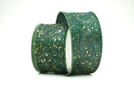 Зеленая искрящаяся лента с дизайном Glitters Ribbon_KF8269GC-3-127