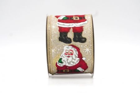 Luteus Jolly Santa Claus Design Ribbon_KF8271GC-14-183