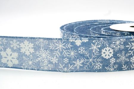 Blue_Snowflakes Wired Ribbon_KF8346GC-4-226