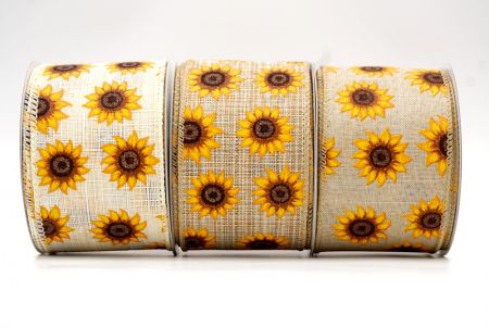 Sunflower Wired Ribbon