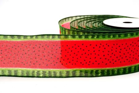 Rot 3 Wassermelonen-Design-Gitterband_KF8395GC-7-127