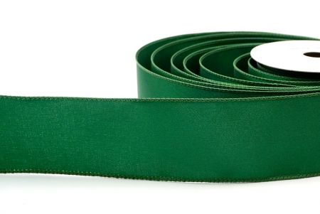 Cinta con cable de color verde liso_KF8403GC-3-127