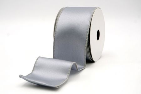 Gray_Plain Color Wired Ribbon_KF8403GC-50-197
