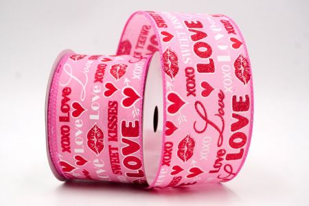 Roze_Liefde, Kussen en XOXO Bedrade Lint_KF8508GC-5-218