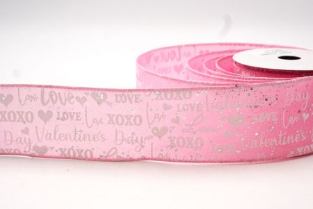 Rosa Valentinstag & XOXO-Designs Drahtband_KF8514GC-5-5