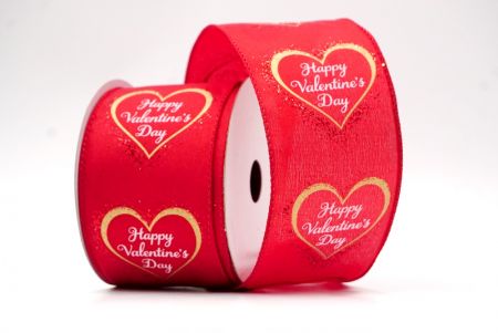 Red_Happy Valentine's Day Wired Ribbon_KF8520GC-7-7