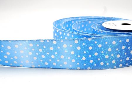 Nastro di Rame con Design a Pois Blu_KF8533GC-12-216