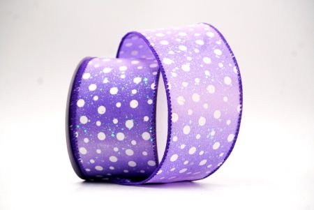 Violet Polka Dots Ontwerp Draadlint_KF8533GC-34-34