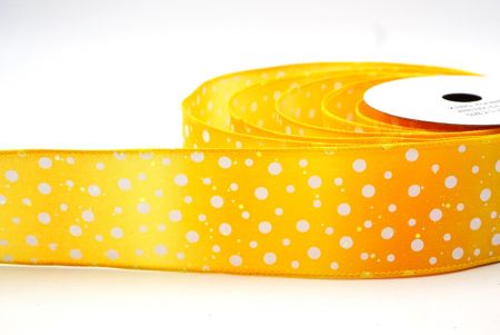 Nastro di Rame con Design a Pois Giallo_KF8533GC-6-6