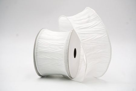 White Spring Solid Multi-Color Wired Ribbon_KF8539GC-1-1