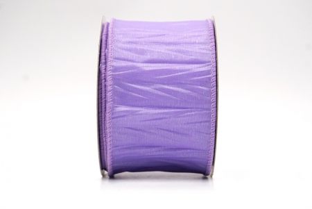 Purple Spring Solid Multi-Color Wired Ribbon_KF8539GC-11-11