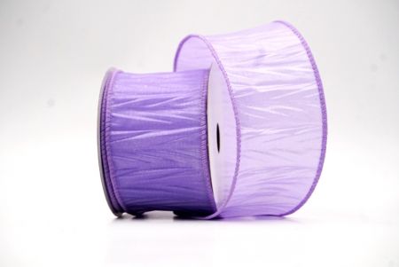 Purple Spring Solid Multi-Color Wired Ribbon_KF8539GC-11-11