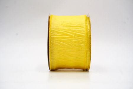 Yellow Spring Solid Multi-Color Wired Ribbon_KF8539GC-6-6