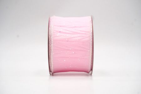 Helles Rosa Glitzer Frühlings solides Mehrfarben-Drahtband_KF8540GN-5