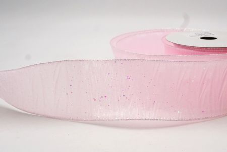 Helles Rosa Glitzer Frühlings solides Mehrfarben-Drahtband_KF8540GN-5