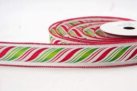 Nastro Wired White/Green Swirl Candy Canes_KF8553GC-1-7