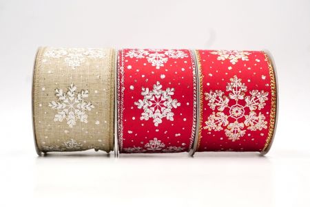 Glitter Sneeuwvlokken Feestelijke Draadlint_KF8623.KF8624.KF8625.KF8626.KF8627.KF8628.KF8629