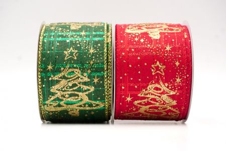 Glitzer Weihnachtsbaum Drahtband_KF8654.KF8655.KF8656.KF8657.KF8658.KF8659.KF8660.KF8661