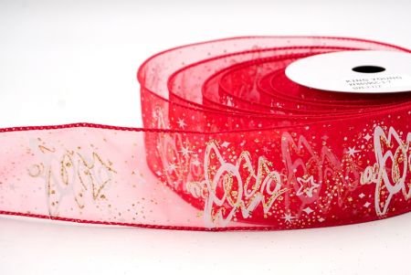 Rood Doorzichtig_Glitter Kerstboom Draadlint_KF8659GC-1-7