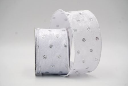 Albus Glitter Polka Dots Velveta Filum Ribbons_KF8739GC-1-1