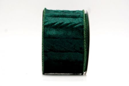 Green_Holiday Crinkled Wired Ribbon_KF8740GC-3-127