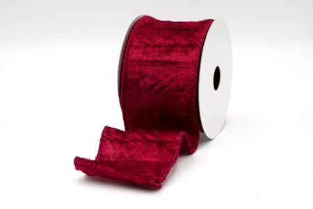 Burgundium_Festivus Crinkled Filum Ribbons_KF8740GC-8-8