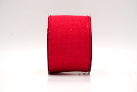 Rood_Sprankelend Effen Kleur Draadlint_KF8743GC-7-7