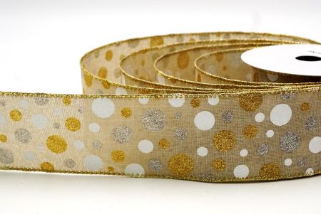 Lumen Brunneus Colorata Glitter Polkadots Filum Lorum_KF8762G-14