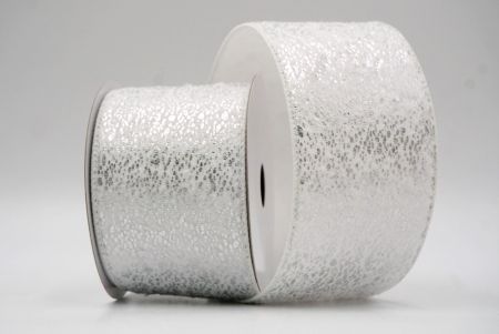 White_Velvet Metallic Wired Ribbon_KF8789GC-1-1